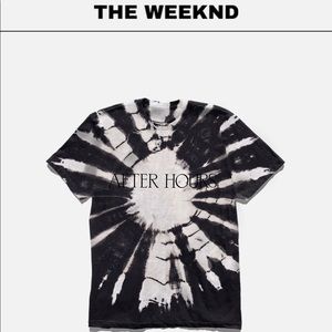 THE WEEKND official AFTER HOURS tie dye tee